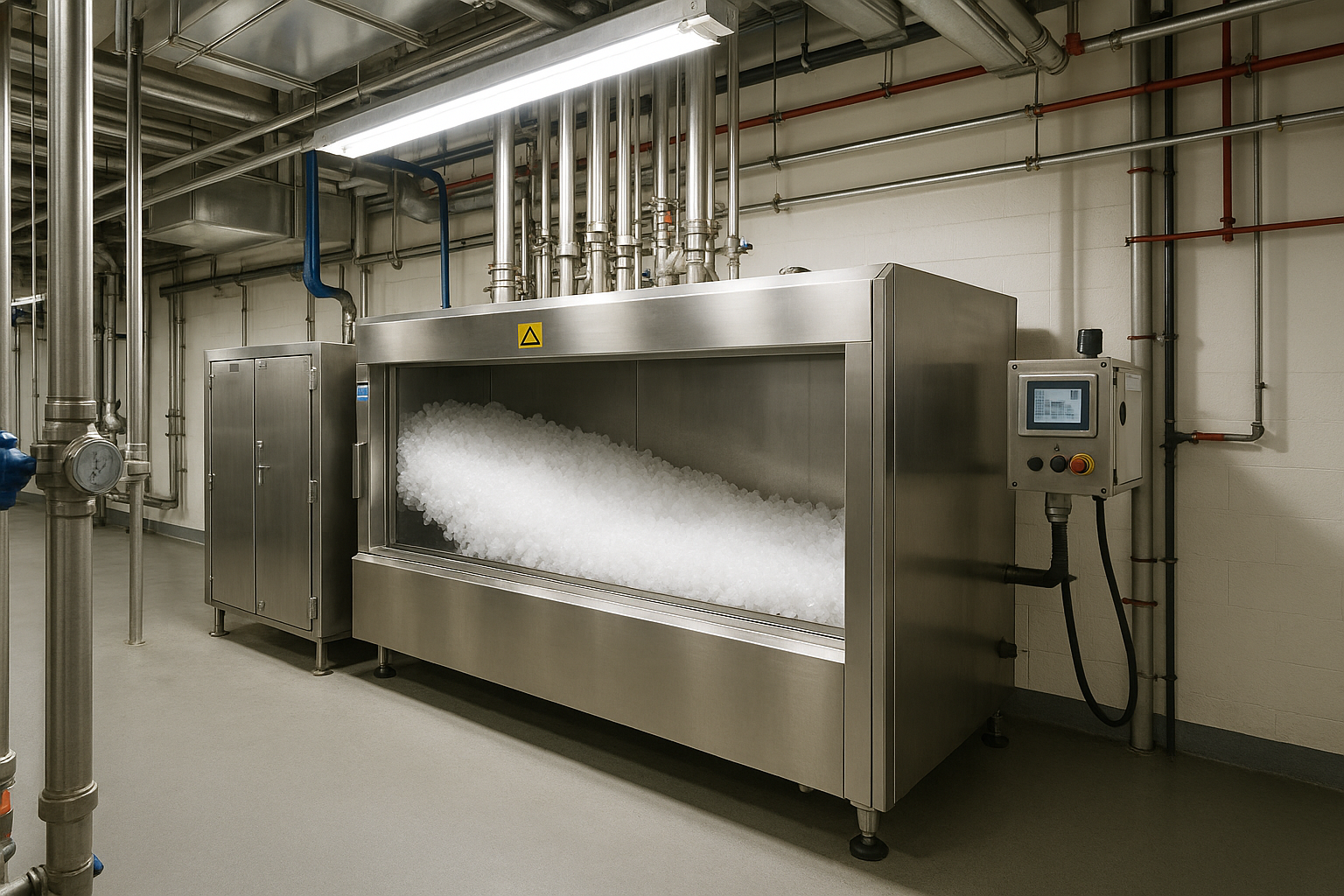 Fábrica de Hielo Sanitizado